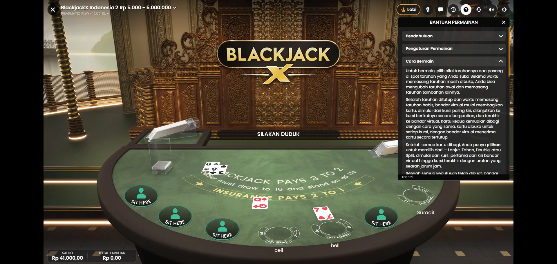 Live Blackjack