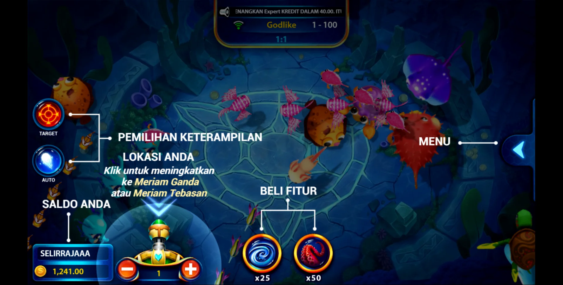 Fastspin Arcade Fishing